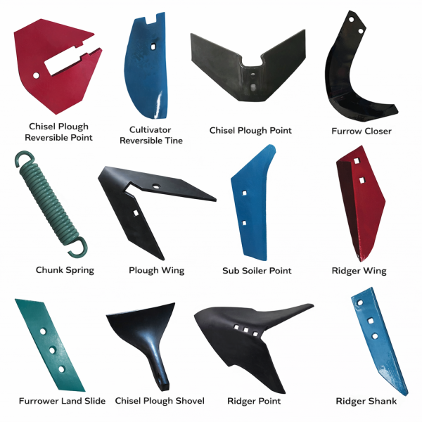Agricultural spare parts for farm equipment maintenance and repair