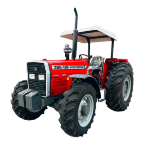 Massey Ferguson MF 385 Deluxe 4WD With Weight 85HP Tractor for heavy-duty farming