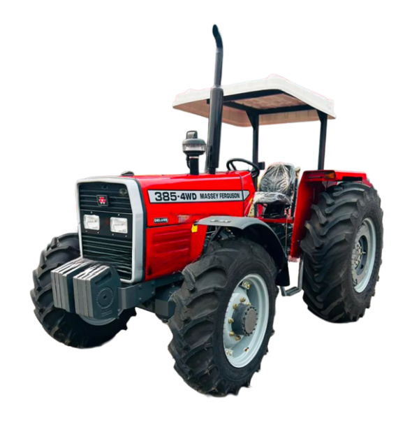 Massey Ferguson MF 385 Deluxe 4WD With Weight 85HP Tractor for heavy-duty farming
