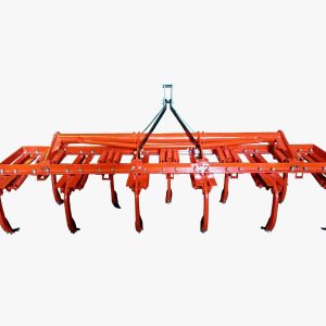 Tractor mounted cultivator for soil loosening and agricultural field preparation