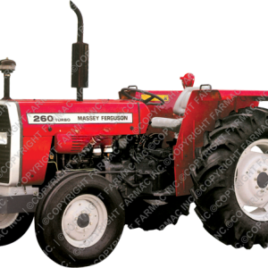 Massey Ferguson MF 260 DX tractor with weight 60HP