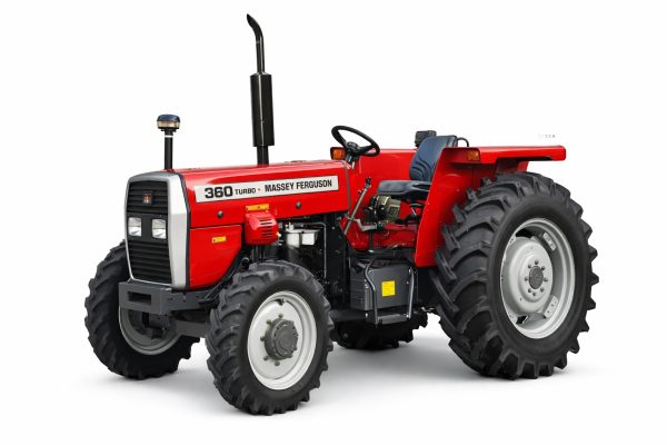 Massey Ferguson MF 360 60HP 4WD tractor in field